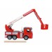 Машинка інерційна Same Toy Truck Пожежна машина з підйомним краном 98-617Ut