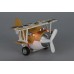 Літак металевий інерційний Same Toy Aircraft коричневий зі світлом та музикою SY8015Ut-3