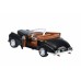 Автомобіль 1:36 Same Toy Vintage Car зі світлом та звуком чорний відкритий кабріолет 601-3Ut-4