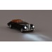 Автомобіль 1:36 Same Toy Vintage Car зі світлом та звуком чорний відкритий кабріолет 601-3Ut-4