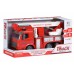 Машинка інерційна Same Toy Truck Пожежна машина з підйомним краном зі світлом та звуком 98-617AUt