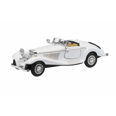 Автомобіль 1:28 Same Toy Vintage Car зі світлом та звуком Білий HY62-2Ut-1