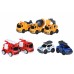 Пожежна машинка Same Toy Mini Metal з драбиною SQ90651-4Ut-2