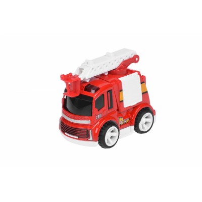 Пожежна машинка Same Toy Mini Metal з драбиною SQ90651-4Ut-2