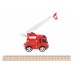 Пожежна машинка Same Toy Mini Metal з драбиною SQ90651-4Ut-2