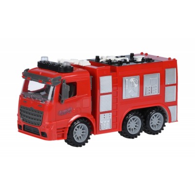 Машинка інерційна Same Toy Truck Пожежна машина зі світлом та звуком 98-618AUt