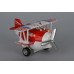 Літак металевий інерційний Same Toy Aircraft червоний зі світлом та музикою SY8012Ut-3