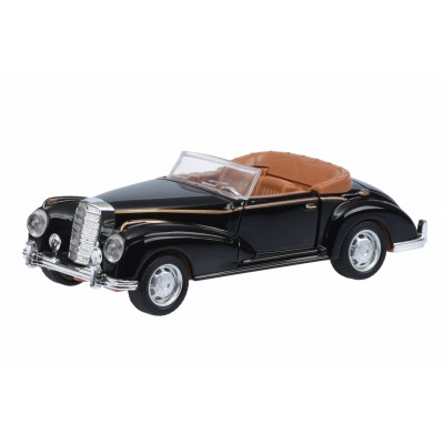 Автомобіль 1:36 Same Toy Vintage Car чорний відкритий кабріолет 601-4Ut-4