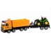 Машинка інерційна Same Toy Super Combination Самоскид жовтий з бульдозером 98-89Ut-2