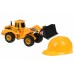Набір машинок Same toy Builder Трактор + каска R1808Ut