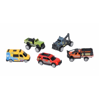 Набір машинок Same Toy Metal Мандрівники SQ80865-6Ut