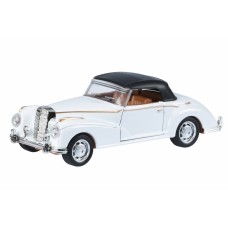 Автомобіль 1:36 Same Toy Vintage Car зі світлом та звуком Білий закритий кабріолет 601-3Ut-7