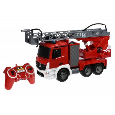 Машинка на р/к Same Toy Пожежна машина Mercedes-Benz з драбиною 1:20 E527-003