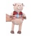 М'яка іграшка Same Toy Свинка в жилеті 45см THT722