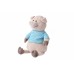 М'яка іграшка Same Toy Свинка в тільнику (блакитний) 35см THT715