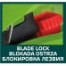 Секатор VERTO з тріскачкою (храповий механізм), ручка зі скловолокна, 150г