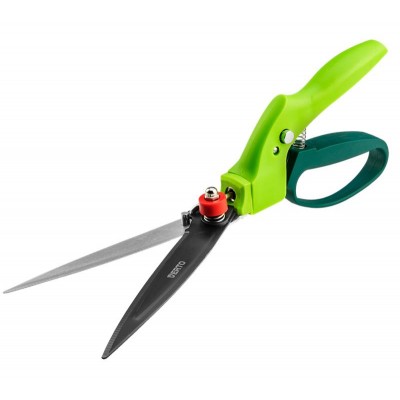 Ножиці VERTO для трави 340 мм, лезо 130 мм, багатопозиційні