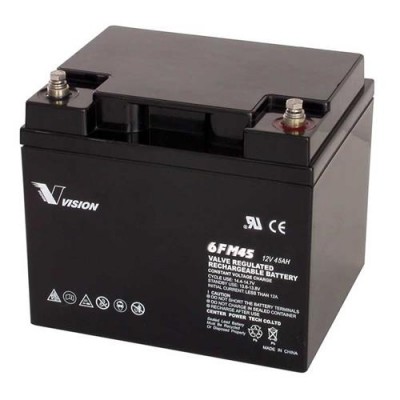 Акумуляторна батарея Vision 12V 45Ah
