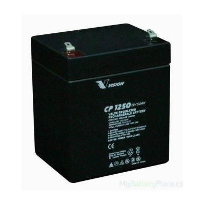 Акумуляторна батарея Vision 12V 5Ah