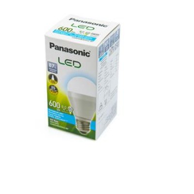 Світлодіодна лампа Panasonic LED 8W (60W) 6500K 600lm E27