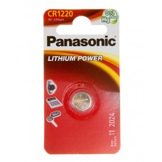 Батарейка Panasonic CR 1220 Lithium Power 3V (CR-1220EL/1B)