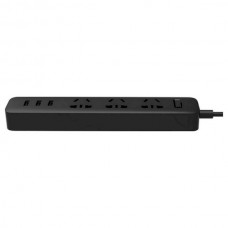 Мережевий подовжувач Xiaomi Mi Power Strip (3 розетки + 3 USB-port) Black