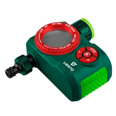 Таймер для поливу VERTO електронний, 13функцій, 3/4"