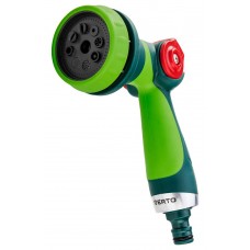 Зрошувач VERTO пістолетний, 8 функцій з регулюванням потоку