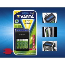 Зарядний пристрій VARTA LCD PLUG CHARGER + 4xAA 2100 mAh NI-MH