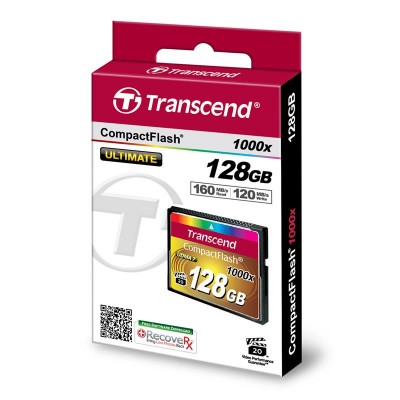 Карта пам'яті Transcend 128GB CF 1000X