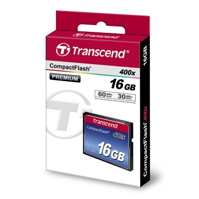 Карта пам'яті Transcend 16GB CF 400X