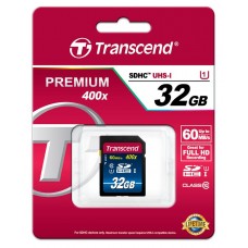 Карта пам'яті Transcend 32GB SDHC C10 UHS-I R60MB/s