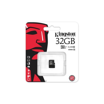 Карта пам'яті Kingston 32GB microSDHC C10 UHS-I R45/W10MB/s