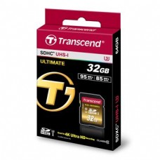 Карта пам'яті Transcend 32GB SDHC C10 UHS-I U3 R95/W85MB/s 4K