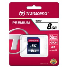 Карта пам'яті Transcend 8GB SDHC C10 R20MB/s