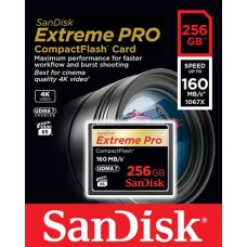 Карта пам'яті SanDisk 256GB CF Extreme Pro R160/W150MB/s