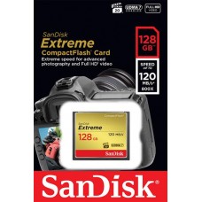 Карта пам'яті SanDisk 128GB CF Extreme R120/W85MB/s