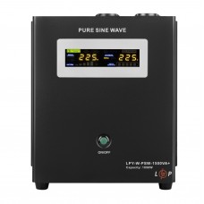 ДБЖ LogicPower LPY-W-PSW-1500VA+(1050Вт)10A/15A, 24V, з правильною синусоїдою