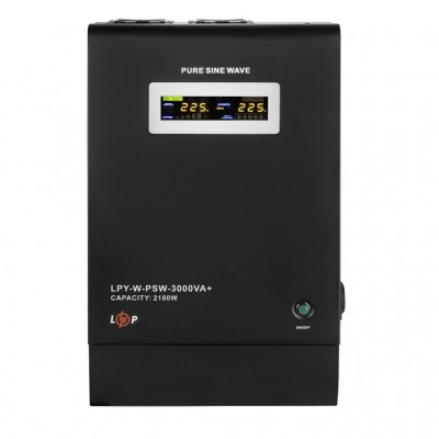 ДБЖ LogicPower LPY-W-PSW-3000VA+(2100Вт), 48V, з правильною синусоїдою