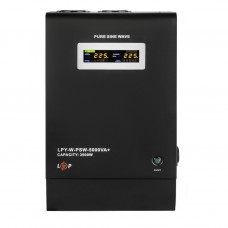 ДБЖ LogicPower LPY-W-PSW-5000VA+(3500Вт)10A/20A, 48V, з правильною синусоїдою