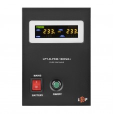 ДБЖ LogicPower LPY-B-PSW-1000VA+(700Вт) 10A/20A, 12V, з правильною синусоїдою