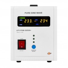 ДБЖ LogicPower LPY-PSW-500VA+ (350Вт) 5A/10A, 12V, з правильною синусоїдою