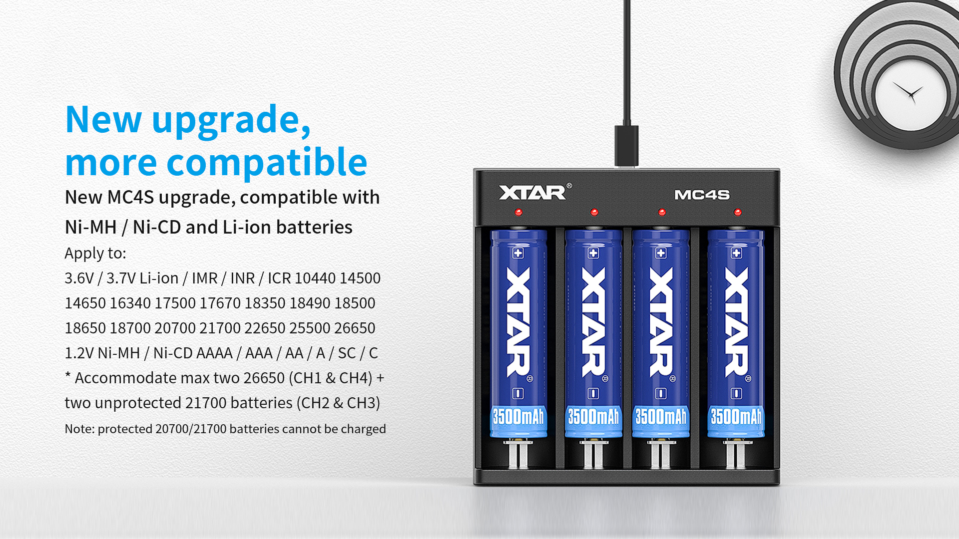 Комплектация Xtar MC4